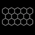 NORTHLUMEN® 14-Grid Hexagon LED-belysning