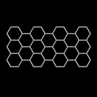 NORTHLUMEN® 18-Grid Hexagon LED-belysning