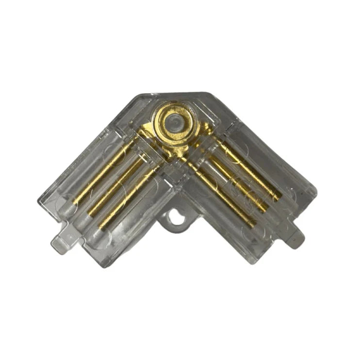 3-polig L-vinkelkontakt