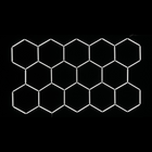 NORTHLUMEN™ 14-Grid Hexagon LED-belysning