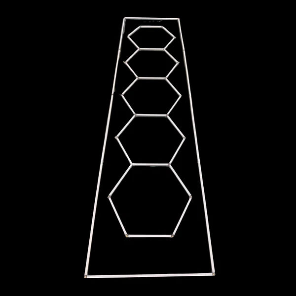 NORTHLUMEN™ 5-Grid Hexagon LED-belysning med ram