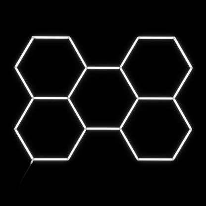NORTHLUMEN® 5-Grid Hexagon LED-belysning