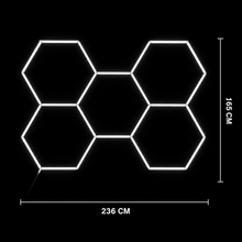 NORTHLUMEN® 5-Grid Hexagon LED-belysning