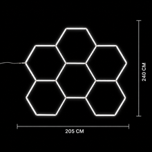 NORTHLUMEN® 6-Grid Hexagon LED-belysning