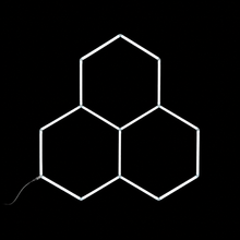 NORTHLUMEN® 3-Grid Hexagon LED-belysning