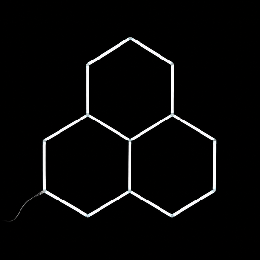 NORTHLUMEN® 3-Grid Hexagon LED-belysning