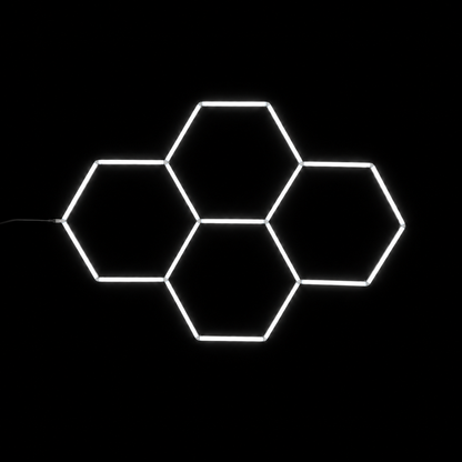 NORTHLUMEN® 4-Grid Hexagon LED-belysning