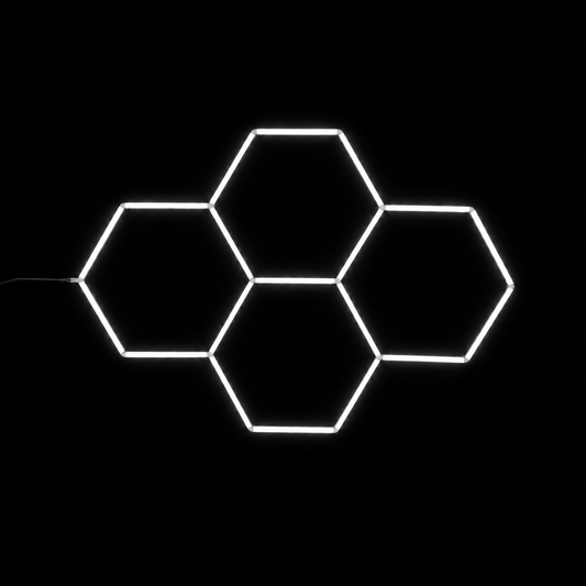 NORTHLUMEN® 4-Grid Hexagon LED-belysning