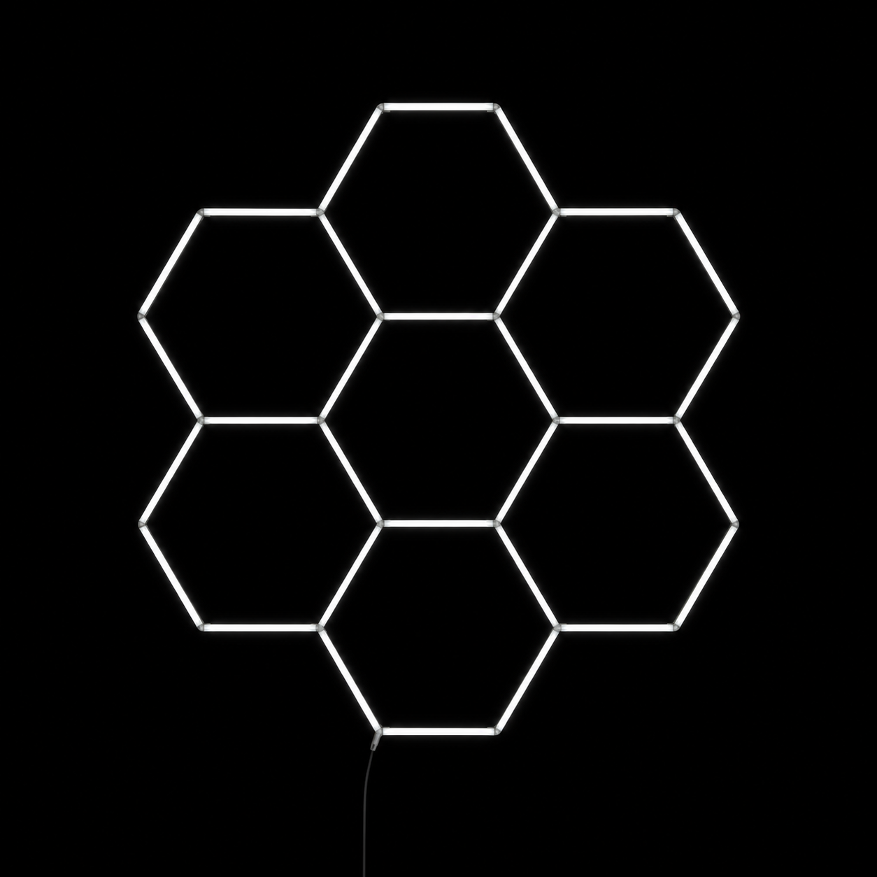 NORTHLUMEN® 7-Grid Hexagon LED-belysning