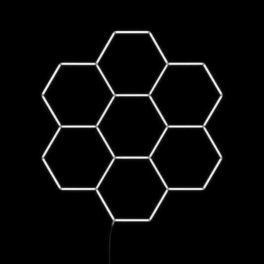 NORTHLUMEN® 7-Grid Hexagon LED-belysning