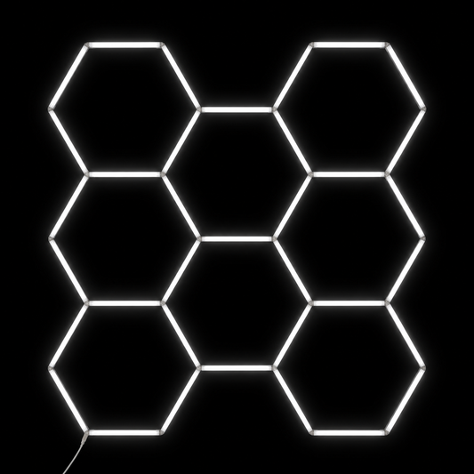 NORTHLUMEN® 8-Grid Hexagon LED-belysning