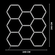 NORTHLUMEN® 8-Grid Hexagon LED-belysning