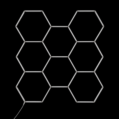 NORTHLUMEN® 8-Grid Hexagon LED-belysning