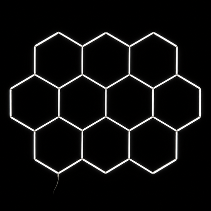 NORTHLUMEN® 10-Grid Hexagon LED-belysning