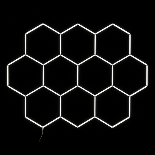 NORTHLUMEN® 10-Grid Hexagon LED-belysning