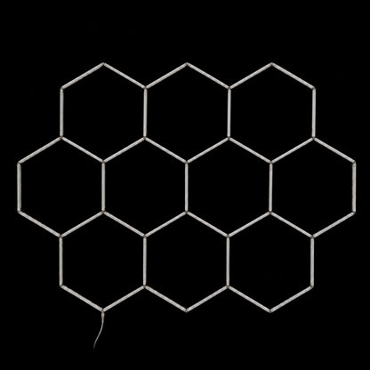 NORTHLUMEN® 10-Grid Hexagon LED-belysning