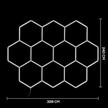 NORTHLUMEN® 10-Grid Hexagon LED-belysning