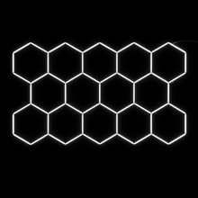 NORTHLUMEN® 14-Grid Hexagon LED-belysning