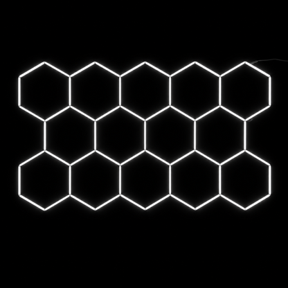 NORTHLUMEN® 14-Grid Hexagon LED-belysning