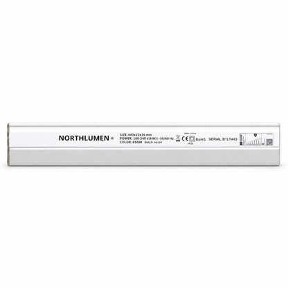 NORTHLUMEN® 14-Grid Hexagon LED-belysning med ram