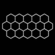 NORTHLUMEN® 16-Grid Hexagon LED-belysning