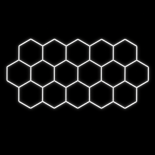 NORTHLUMEN® 16-Grid Hexagon LED-belysning