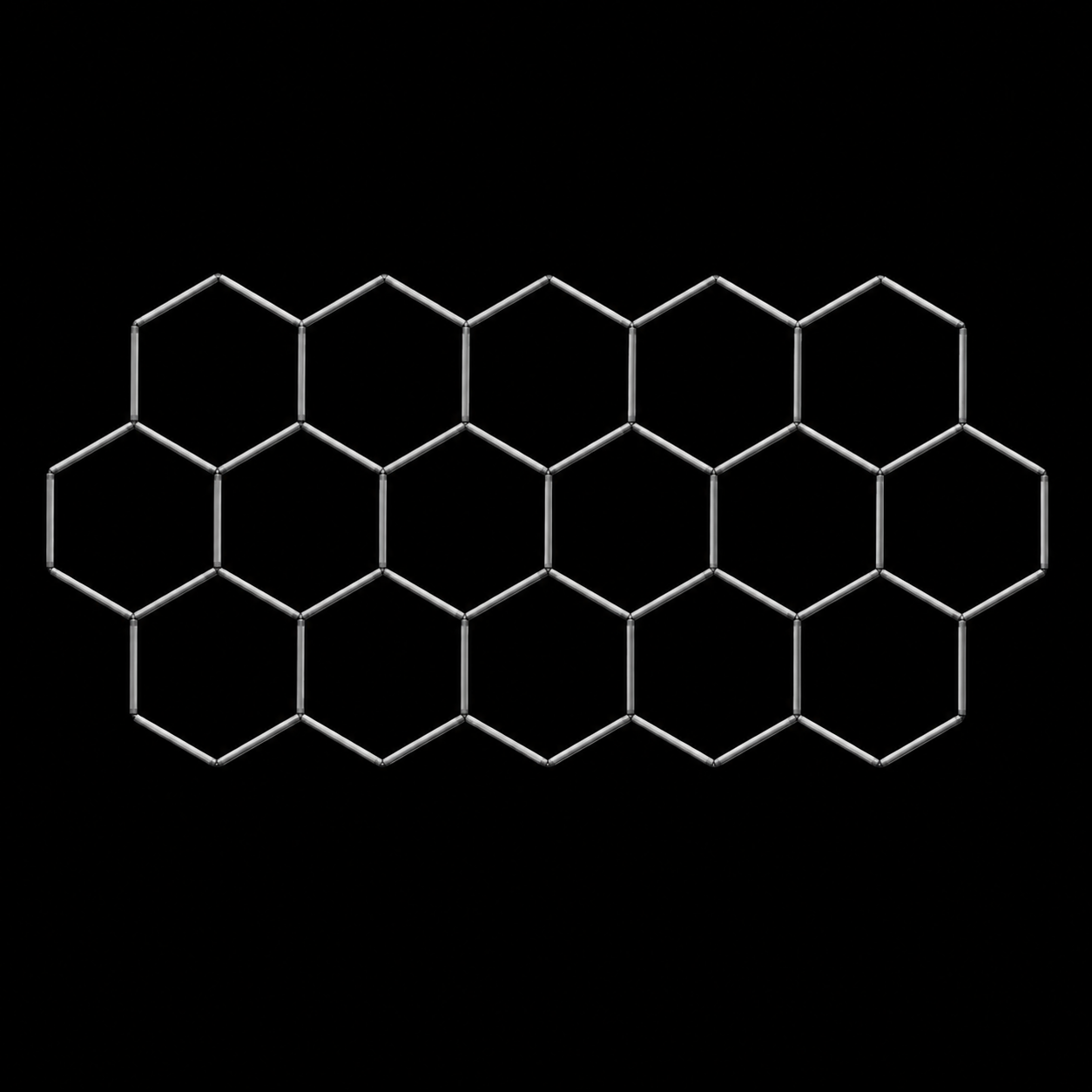 NORTHLUMEN® 16-Grid Hexagon LED-belysning