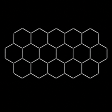 NORTHLUMEN® 16-Grid Hexagon LED-belysning