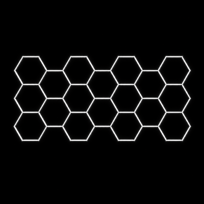 NORTHLUMEN® 18-Grid Hexagon LED-belysning