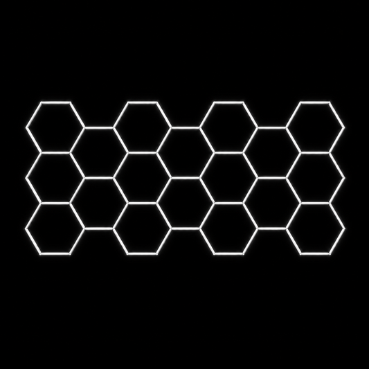 NORTHLUMEN® 18-Grid Hexagon LED-belysning