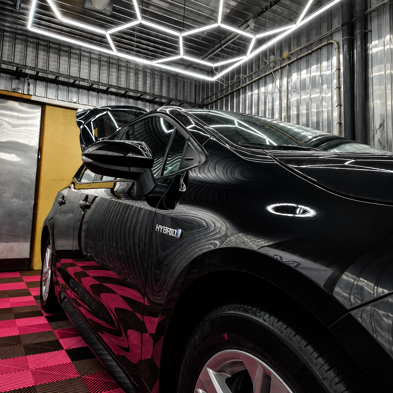NORTHLUMEN® 14-Grid Hexagon LED-belysning med ram