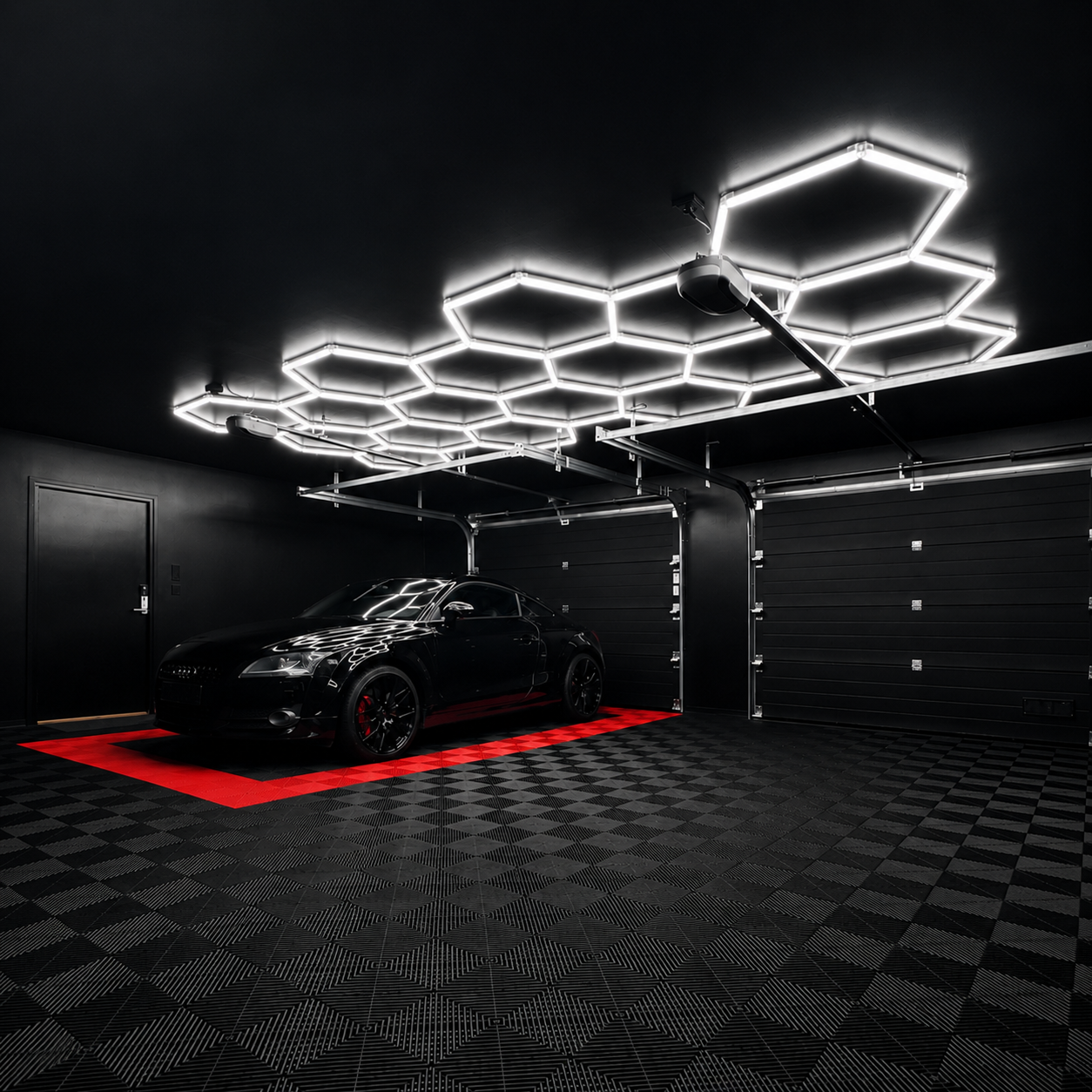 NORTHLUMEN® 18-Grid Hexagon LED-belysning