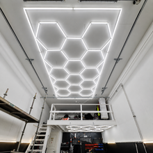 NORTHLUMEN® 14-Grid Hexagon LED-belysning med ram