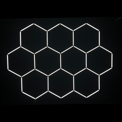 NORTHLUMEN™ 10-Grid Hexagon LED-belysning