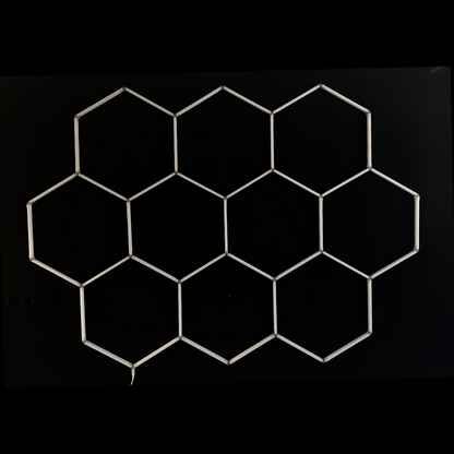 NORTHLUMEN™ 10-Grid Hexagon LED-belysning