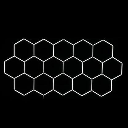 NORTHLUMEN™ 16-Grid Hexagon LED-belysning