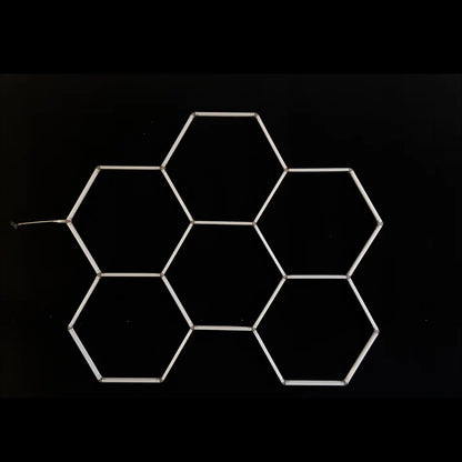 Dimbar NORTHLUMEN™ 6-Grid Hexagon LED-belysning