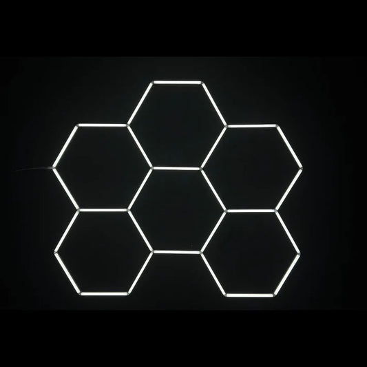 Dimbar NORTHLUMEN™ 6-Grid Hexagon LED-belysning