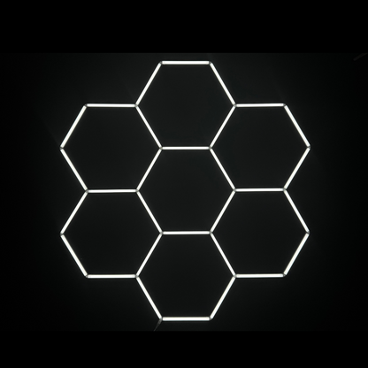 NORTHLUMEN™ 7-Grid Hexagon LED-belysning