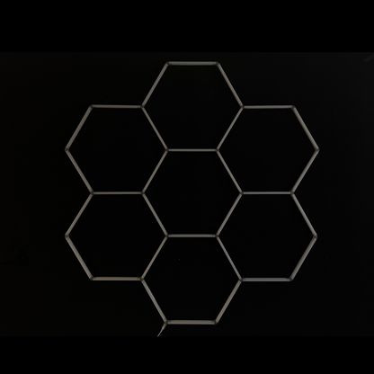 NORTHLUMEN™ 7-Grid Hexagon LED-belysning