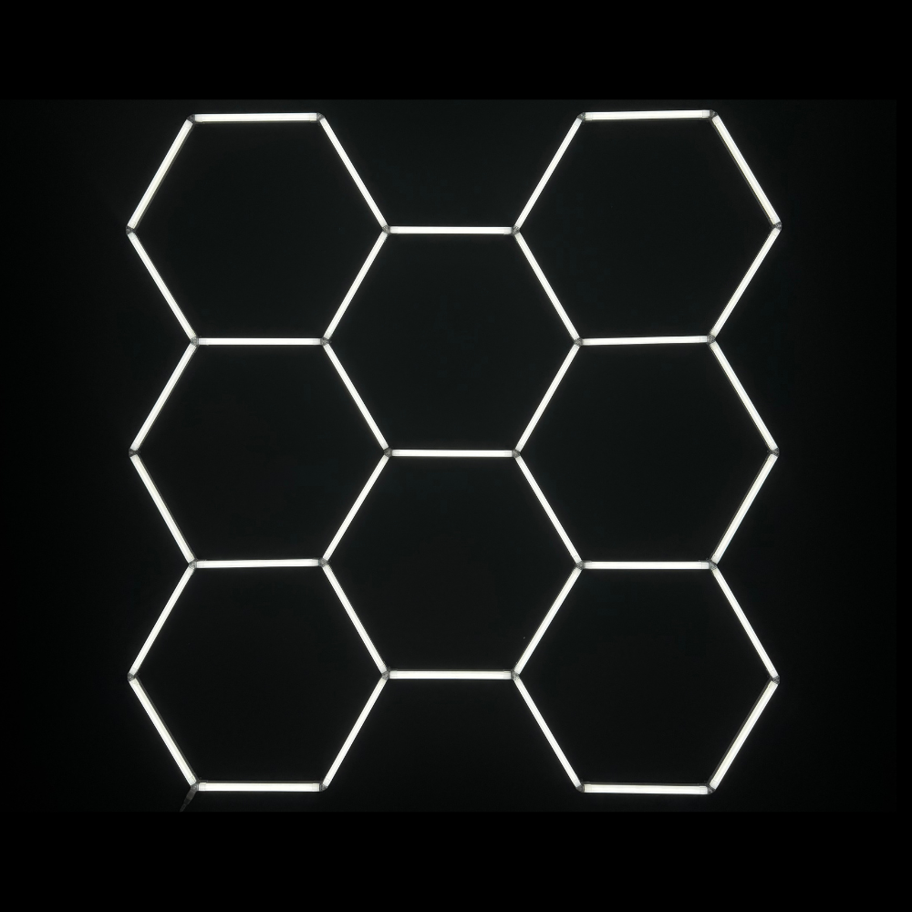 NORTHLUMEN™ 8-Grid Hexagon LED-belysning