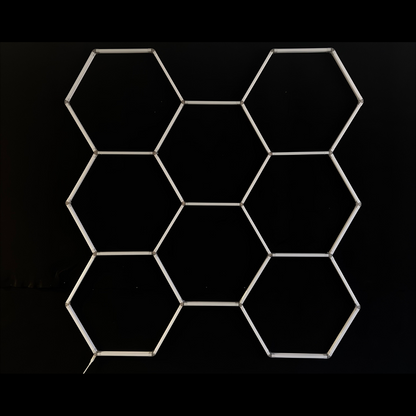 NORTHLUMEN™ 8-Grid Hexagon LED-belysning