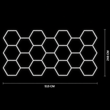 NORTHLUMEN® 18-Grid Hexagon LED-belysning