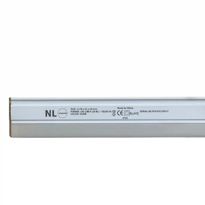 NORTHLUMEN™ 5-Grid Hexagon LED-belysning med ram